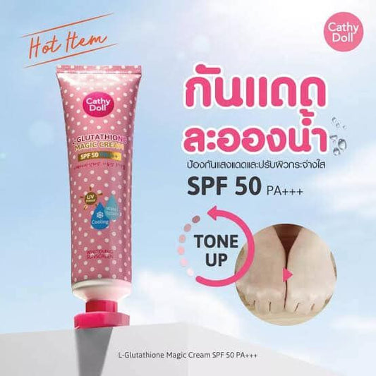 Cathy Doll L-Glutathione Magic Cream SPF50 PA+++ 138ml