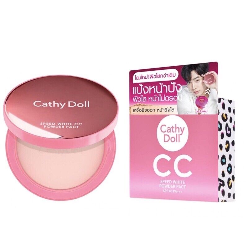 Cathy Doll Speed Withe CC Powder Pact SPF40 PA+++ 12gr